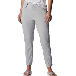 Columbia Womens PFG Cast and Release Stretch Pant, Cool Grey, Size 10